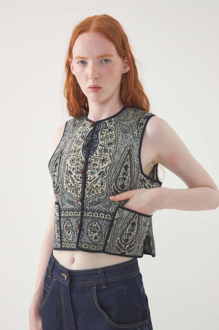 Antik Batik Gilet Taya