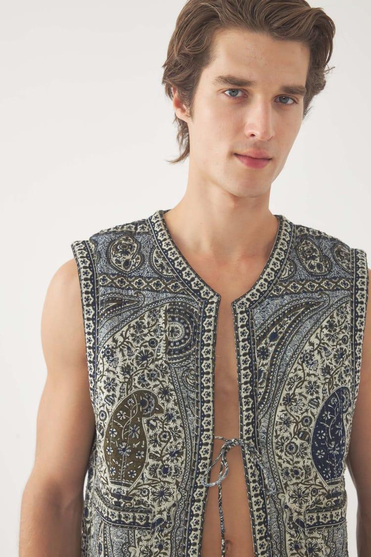 Antik Batik Gilet Taya