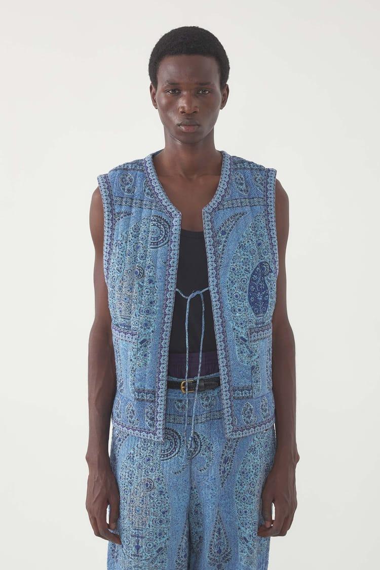 antik batik Gilet Taya