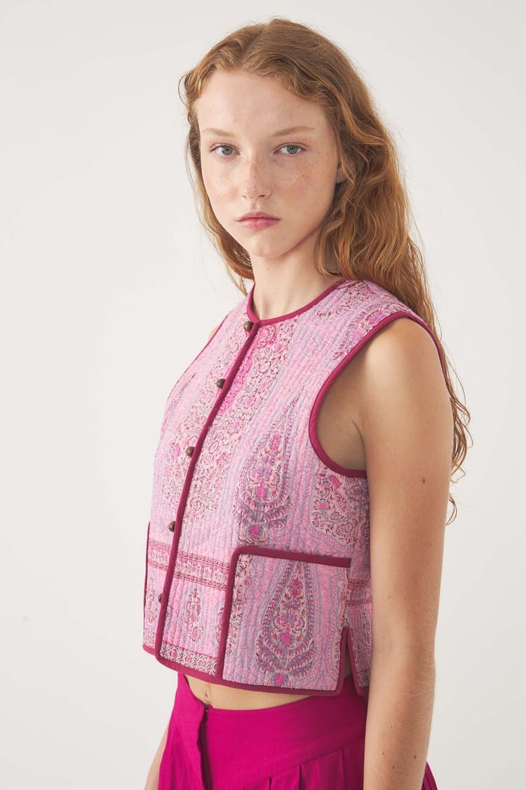 Antik Batik Gilet Taya