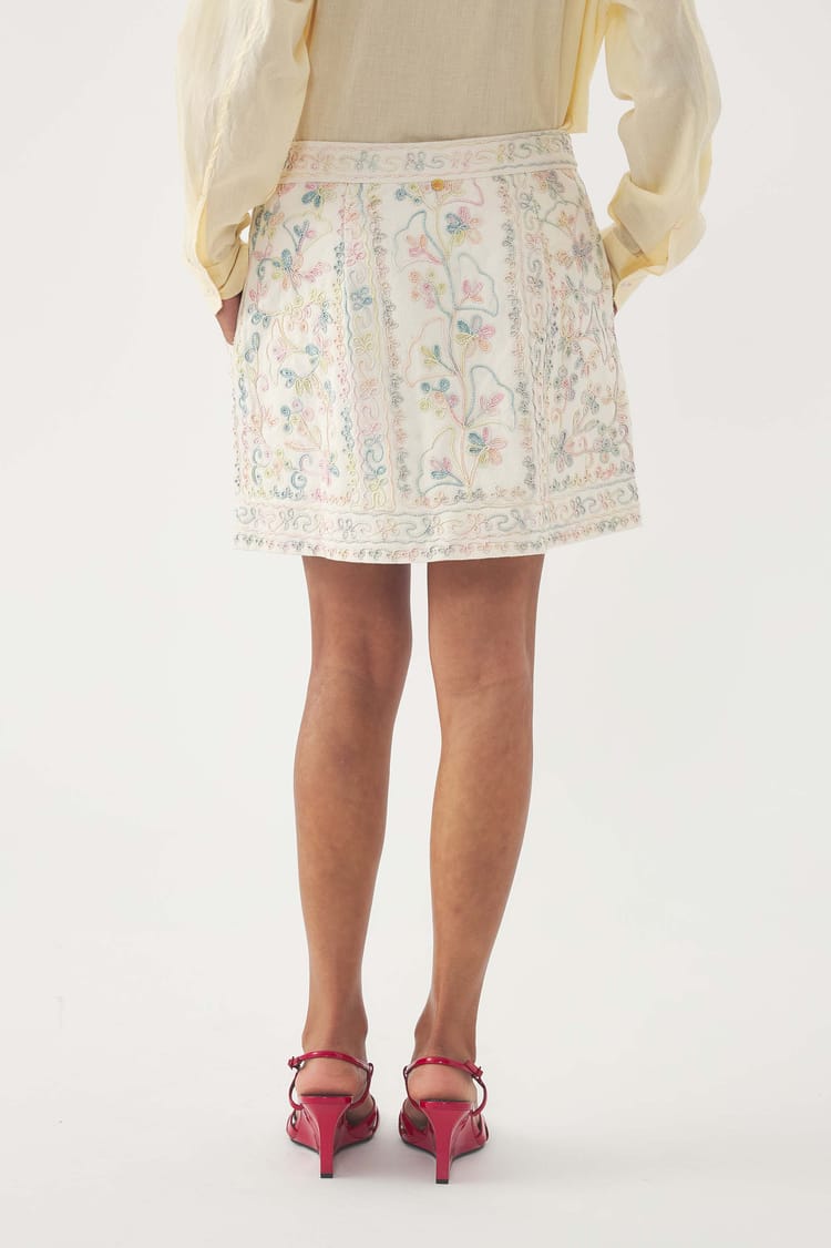 Antik Batik Jupe Brodée Alex