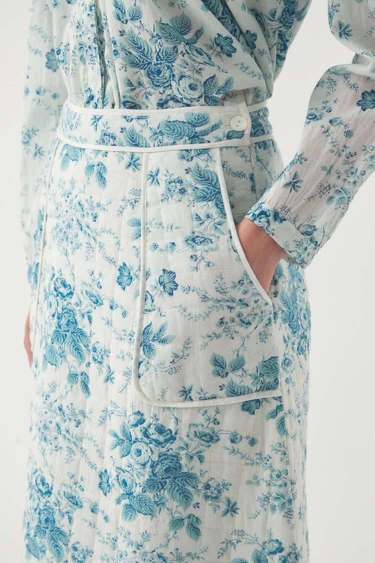 Antik Batik Jupe Cinz