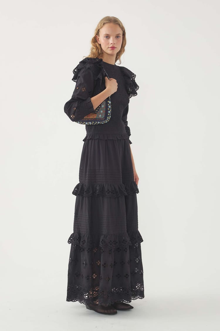 antik batik Jupe longue Vivian