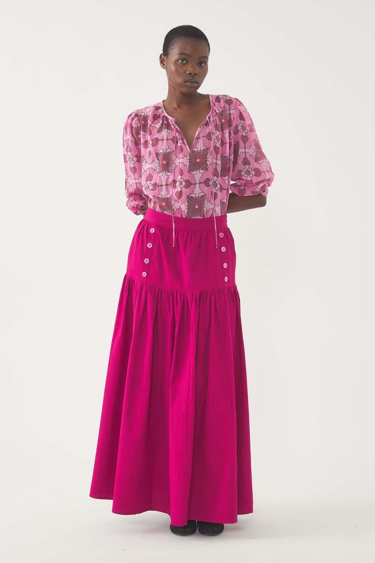 antik batik Jupe Pam