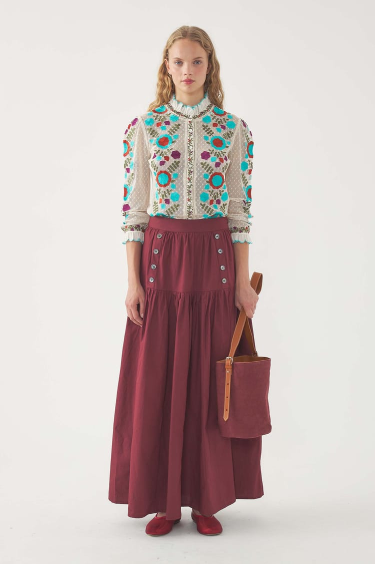 antik batik Jupe Pam