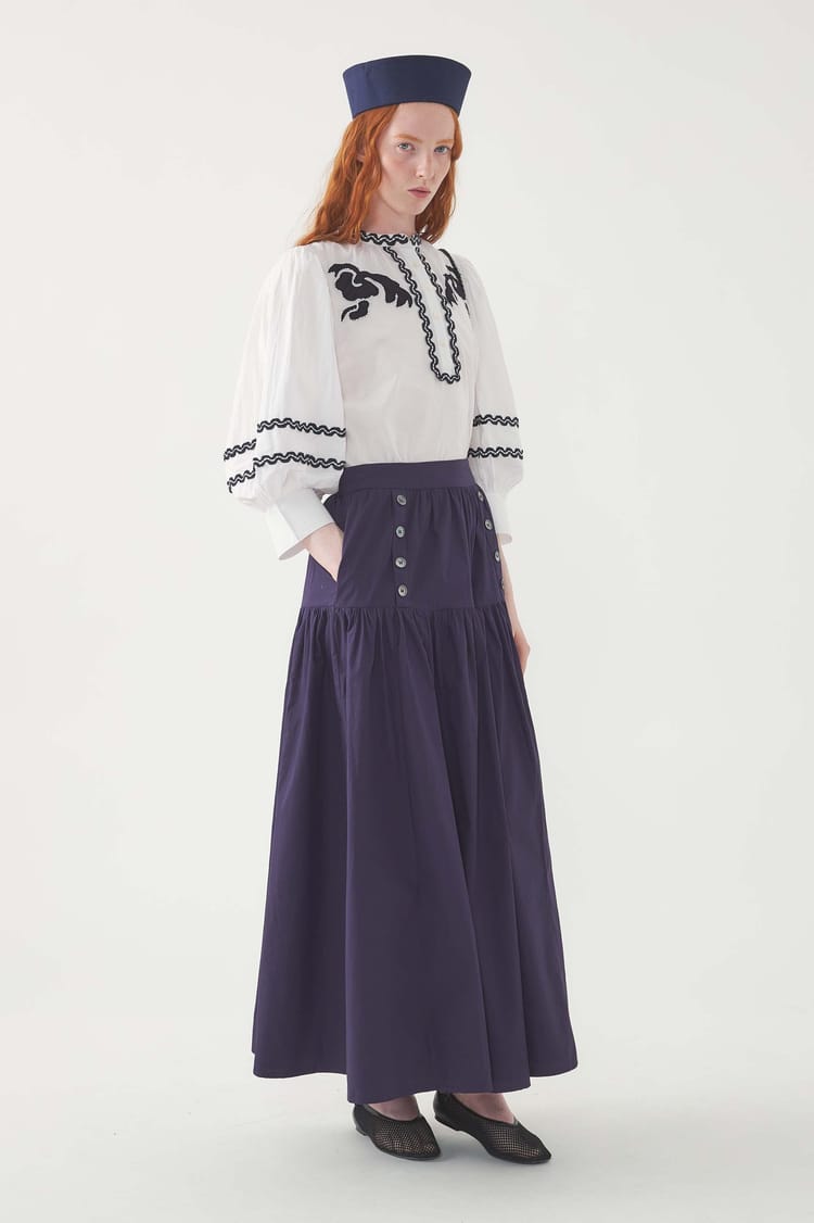 antik batik Jupe Pam