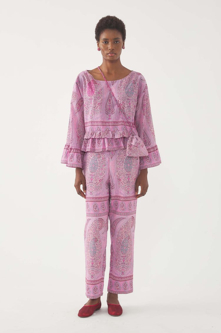 antik batik Mini sac Taya