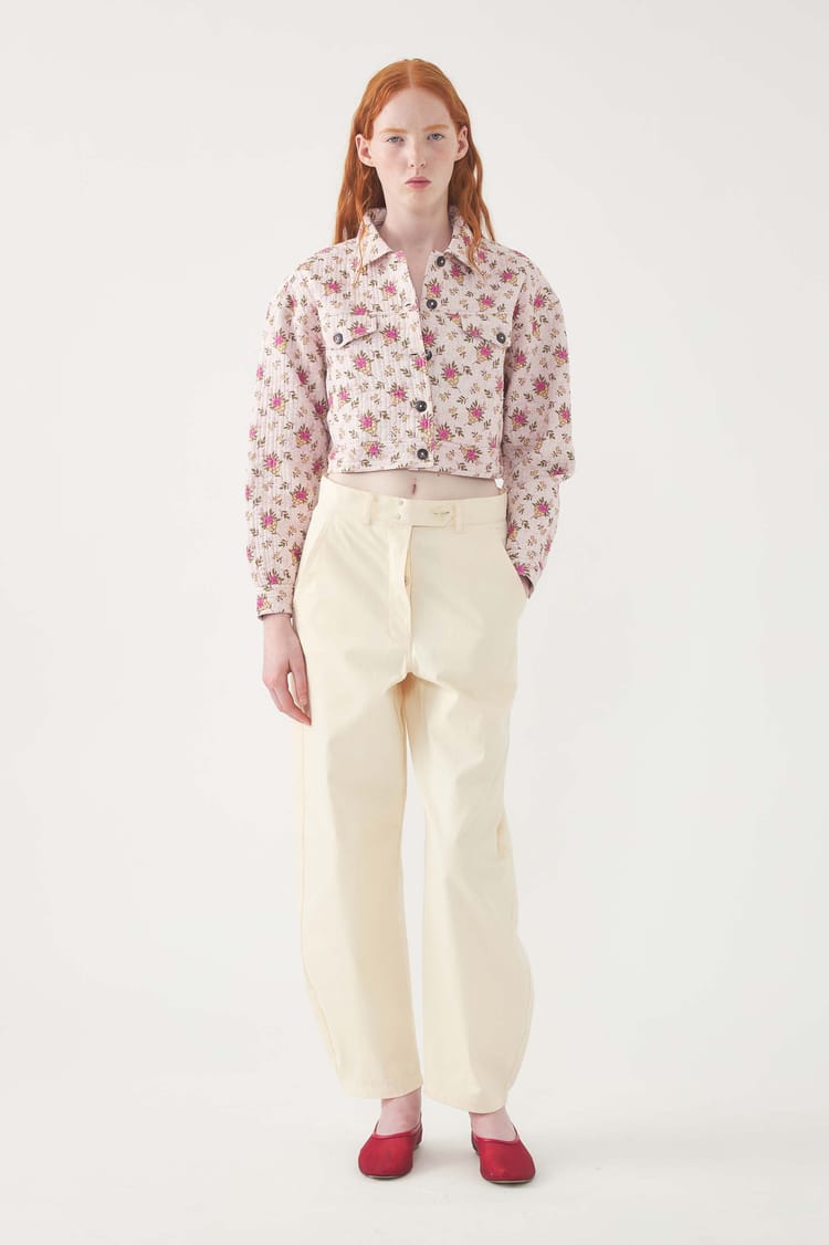 antik batik Pantalon arrondi Berenice