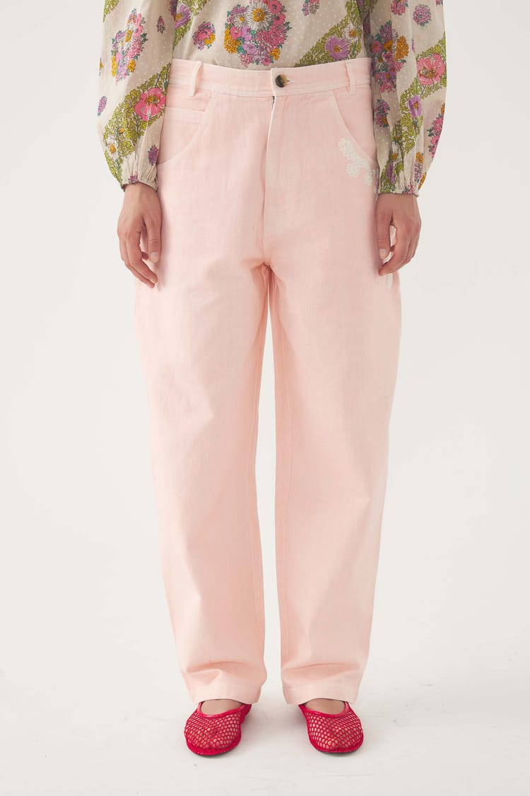 Antik Batik Pantalon Brodé Adonis