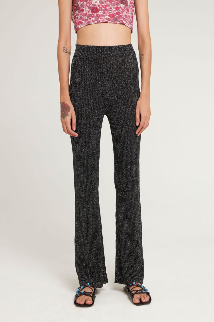 Antik Batik Pantalon évasé à Paillettes