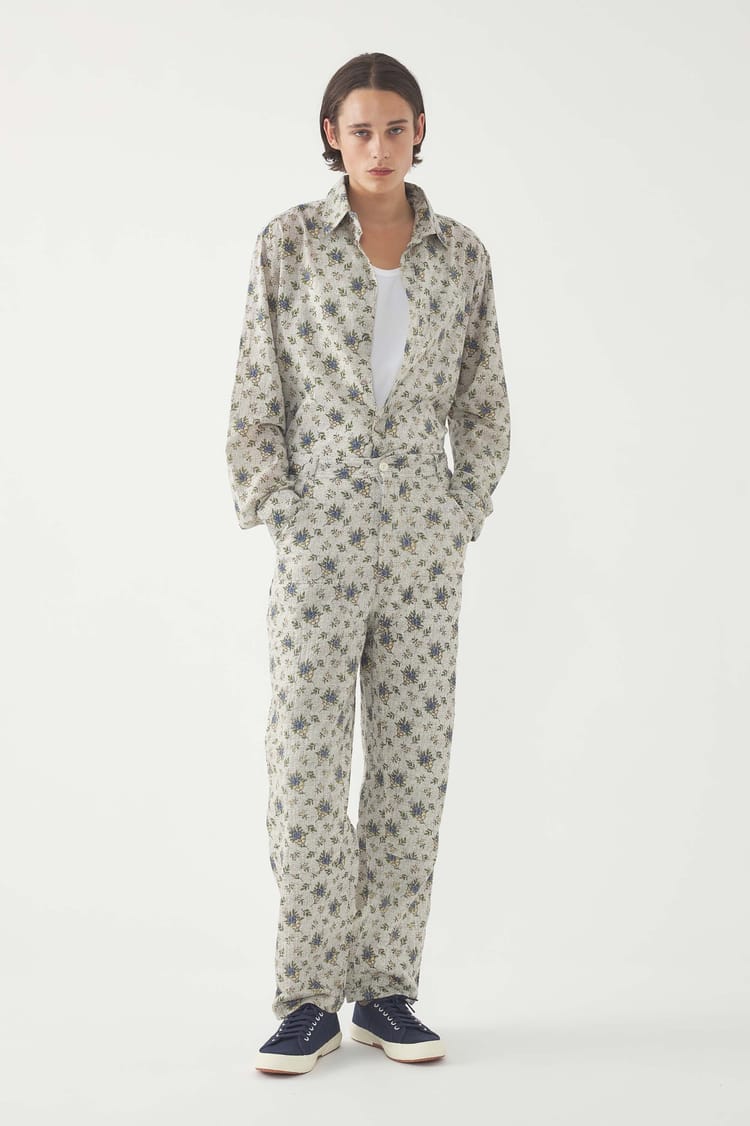 antik batik Pantalon Pada