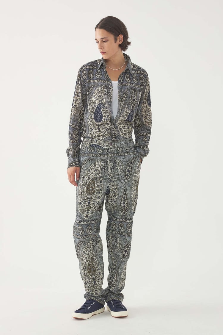 antik batik Pantalon Taya