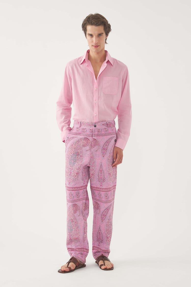 antik batik Pantalon Taya