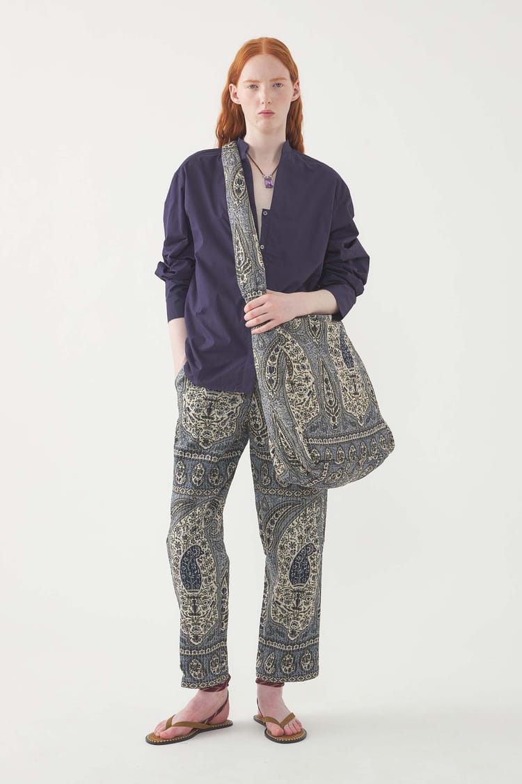 antik batik Pantalon Taya