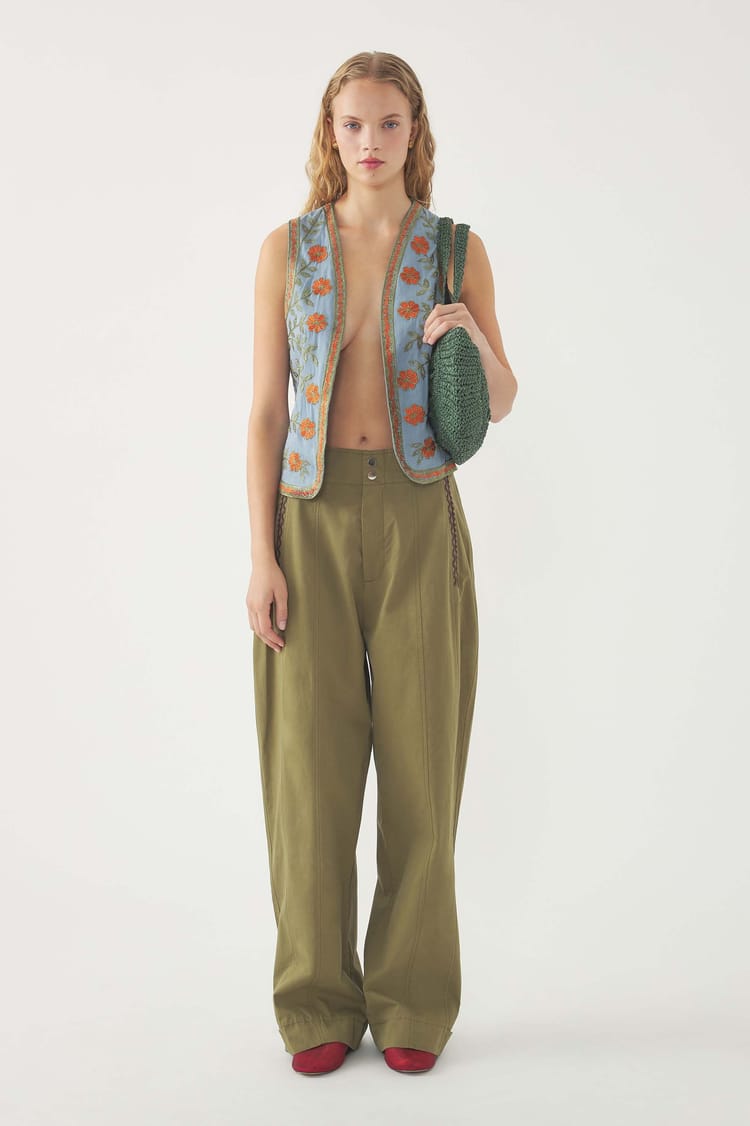 antik batik Pantalon Winna