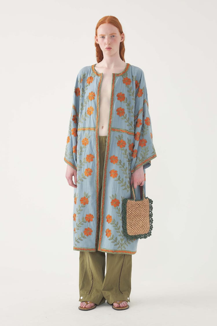 Antik Batik Petit Cabas Ava