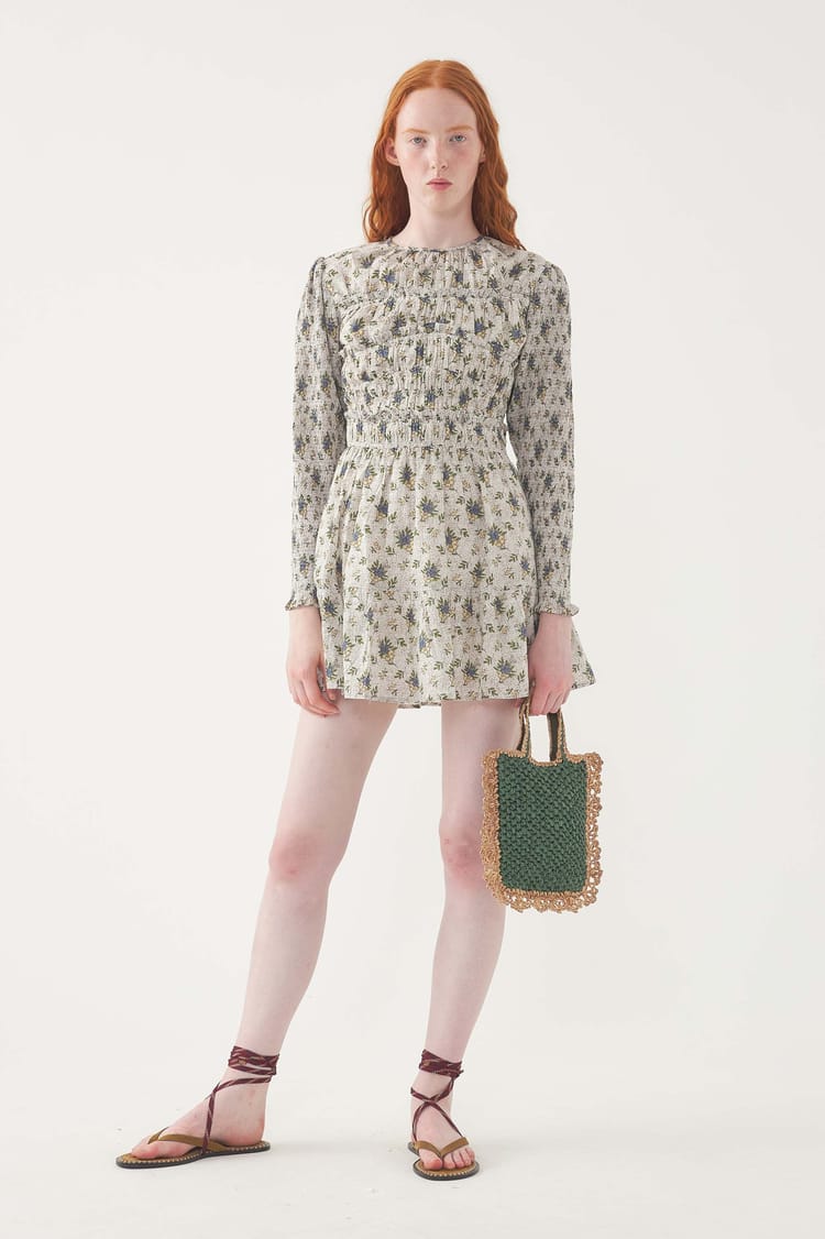 antik batik Petit cabas Ava