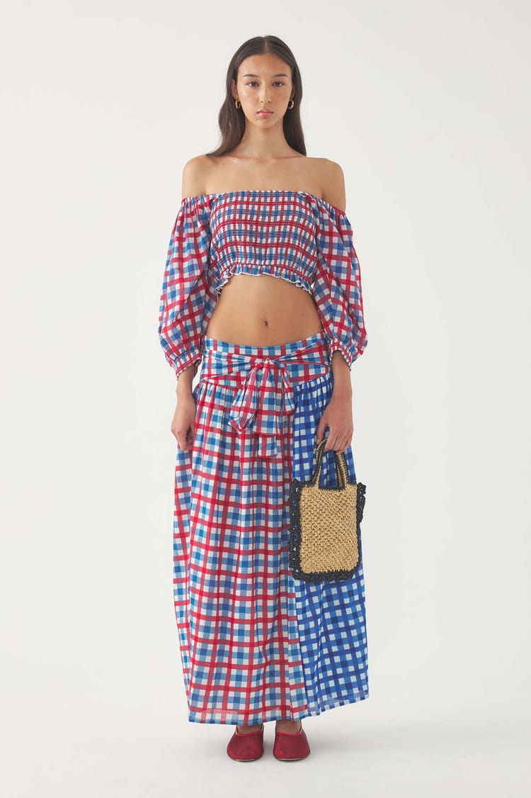 antik batik Petit cabas Ava