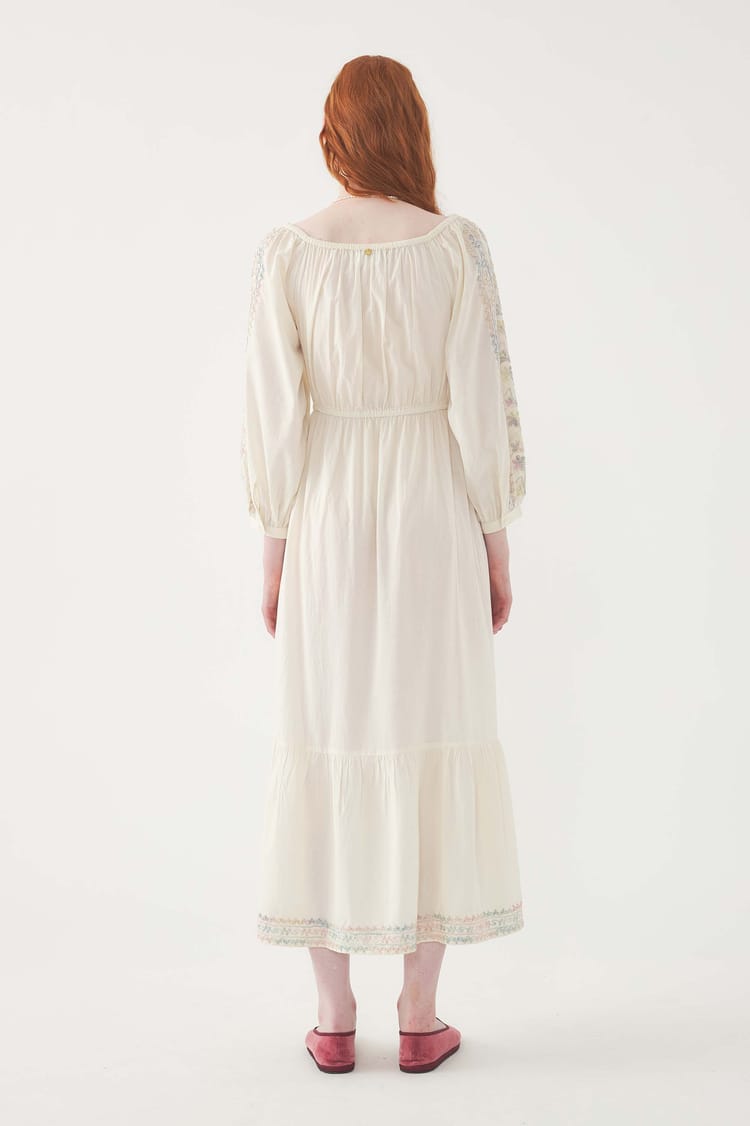 Antik Batik Robe Brodée Alex