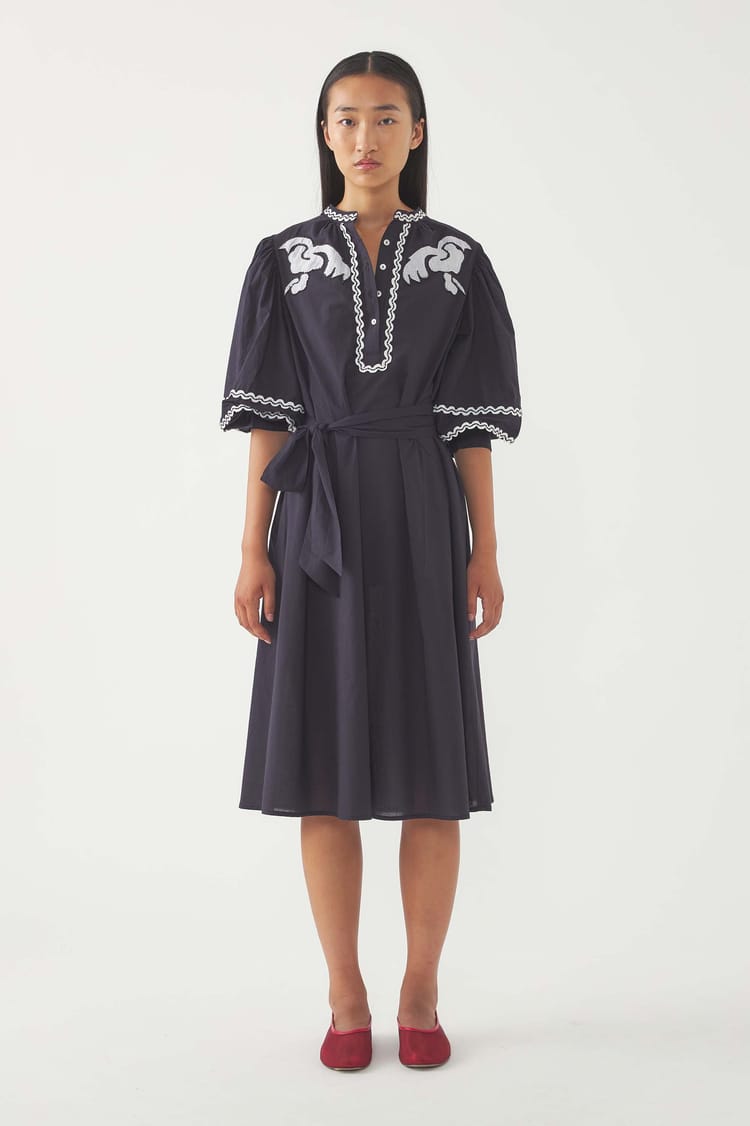 antik batik Robe brodée Dalli antik batik Robe brodée Dalli