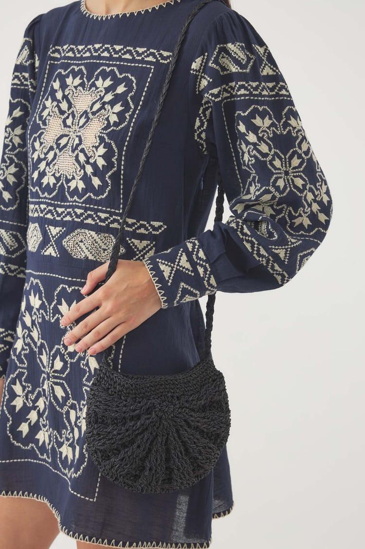 Antik Batik Robe Brodée Milos