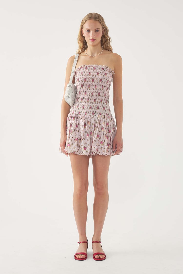 Antik Batik Robe Bustier Pada