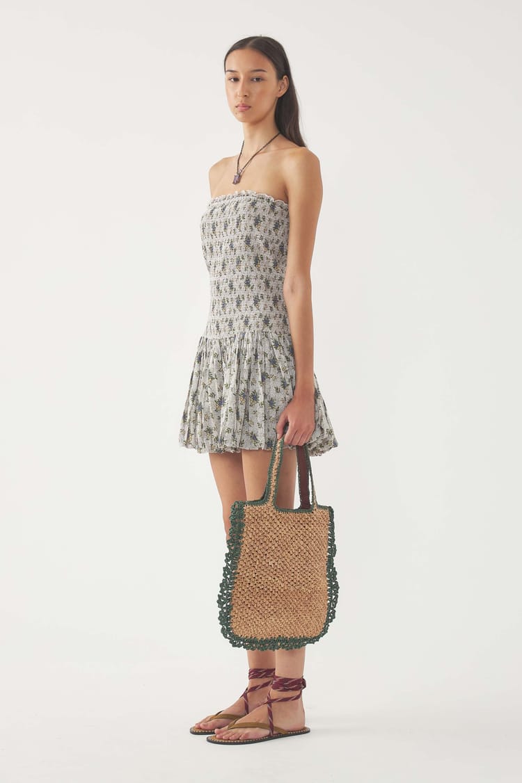 Antik Batik Robe Bustier Pada