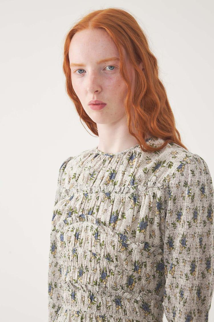 Antik Batik Robe Courte Pada