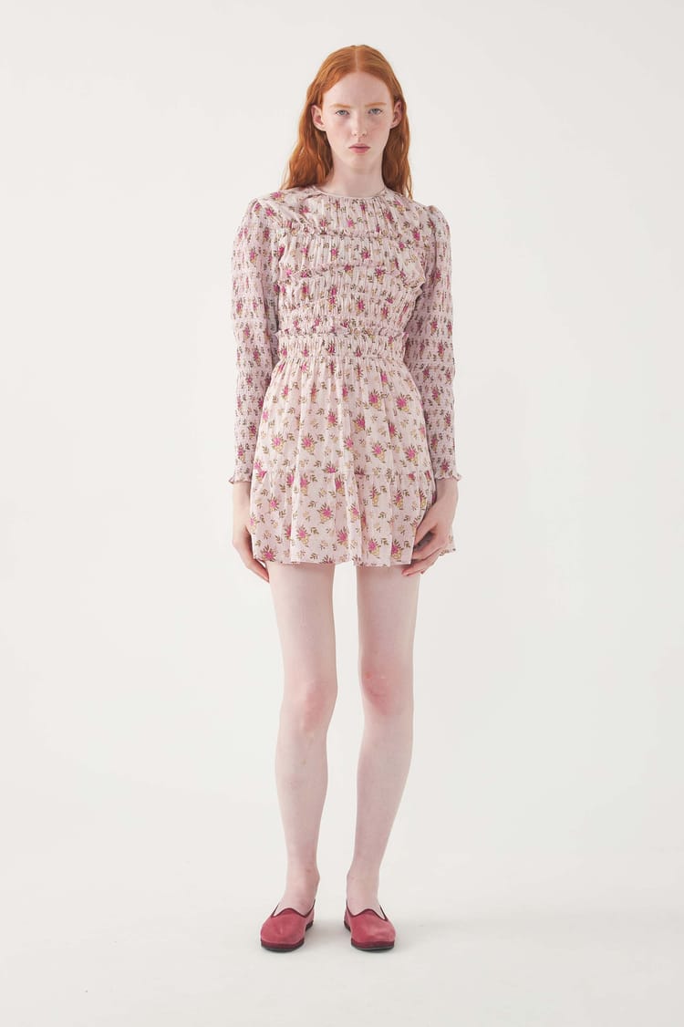 antik batik Robe courte Pada