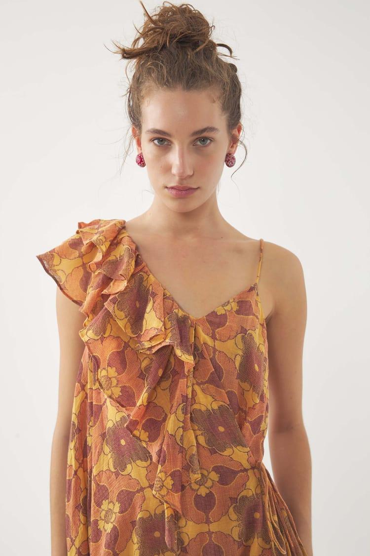 Antik Batik Robe Cut-out Tereza