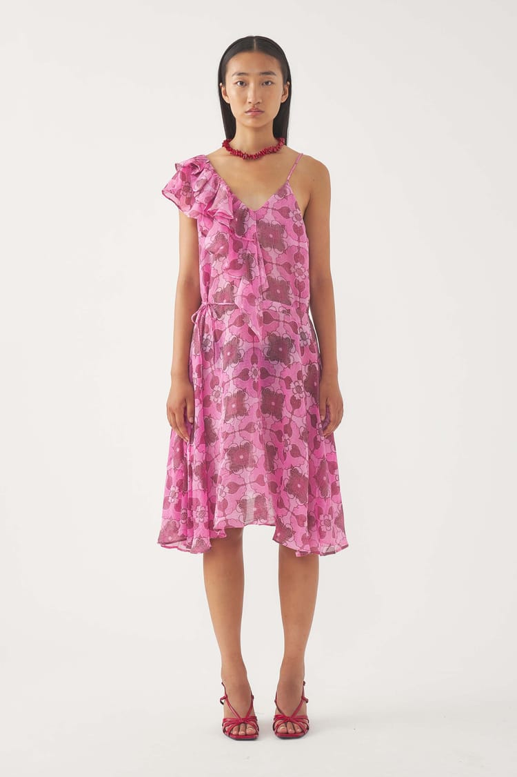 antik batik Robe cut-out Tereza