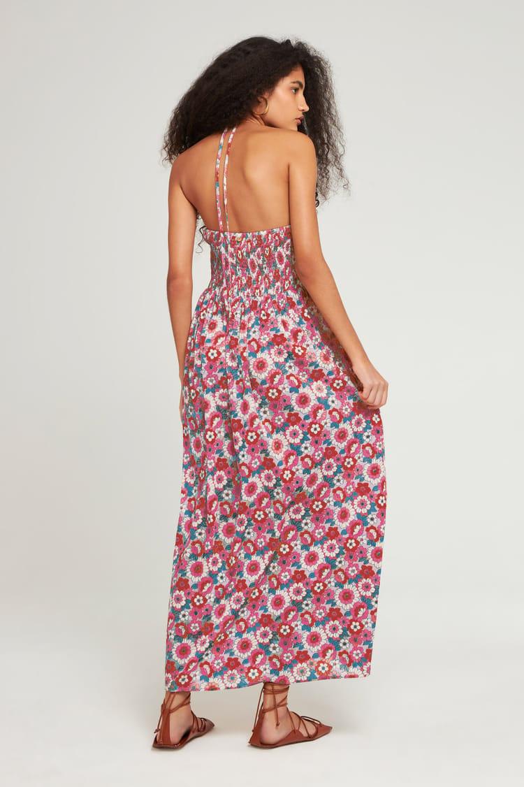 Antik Batik Robe Imprimé 60's