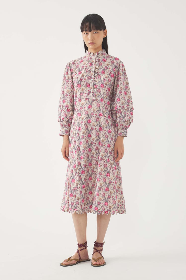 Antik Batik Robe Longue Antonia