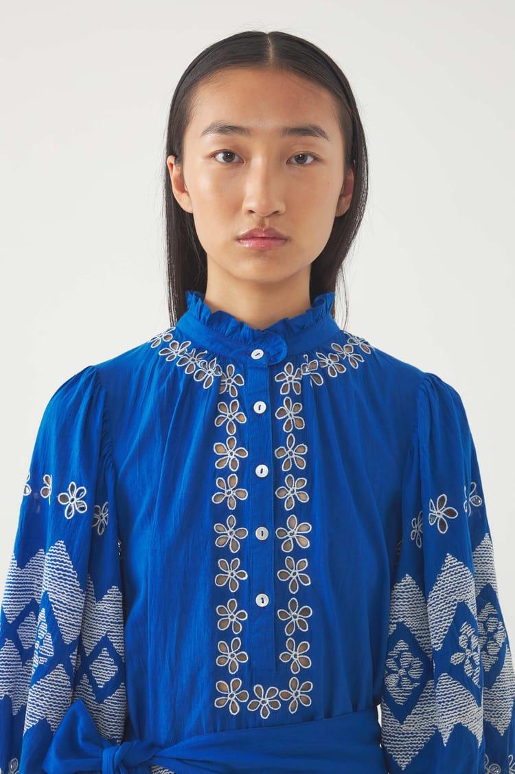 Antik Batik Robe Longue Brodée Tolede