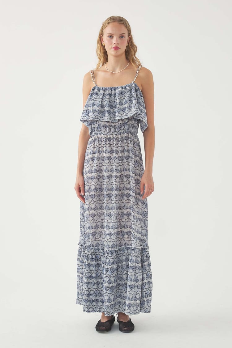 antik batik Robe longue Dalia