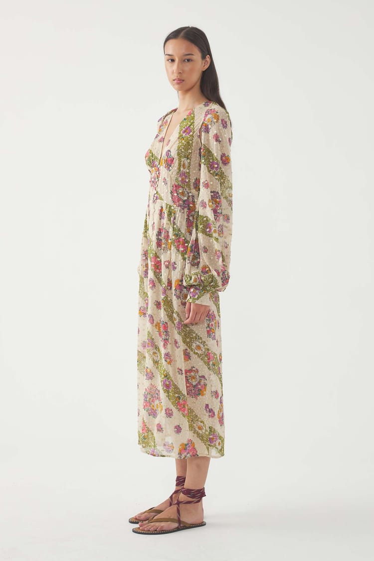 Antik Batik Robe Longue Dona