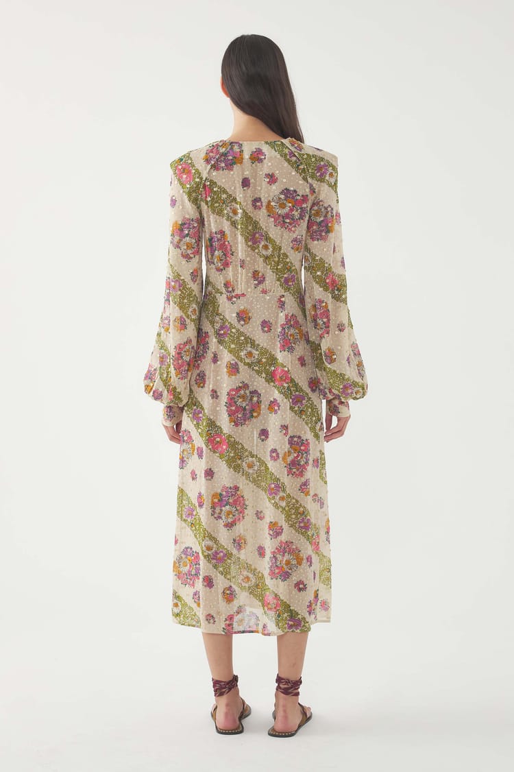 Antik Batik Robe Longue Dona