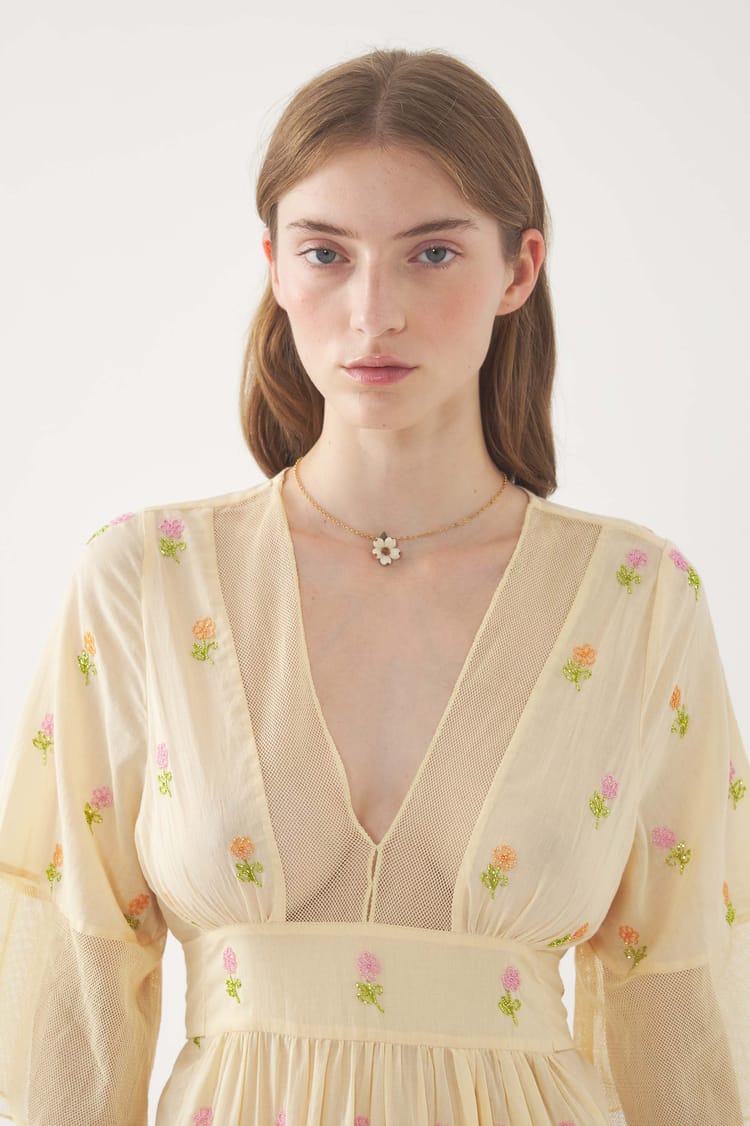 Antik Batik Robe Longue Fany