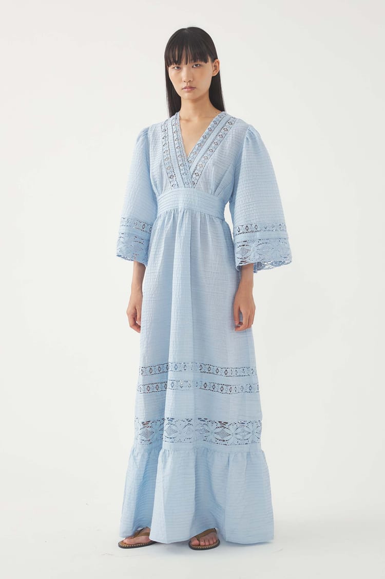 antik batik Robe longue Lena