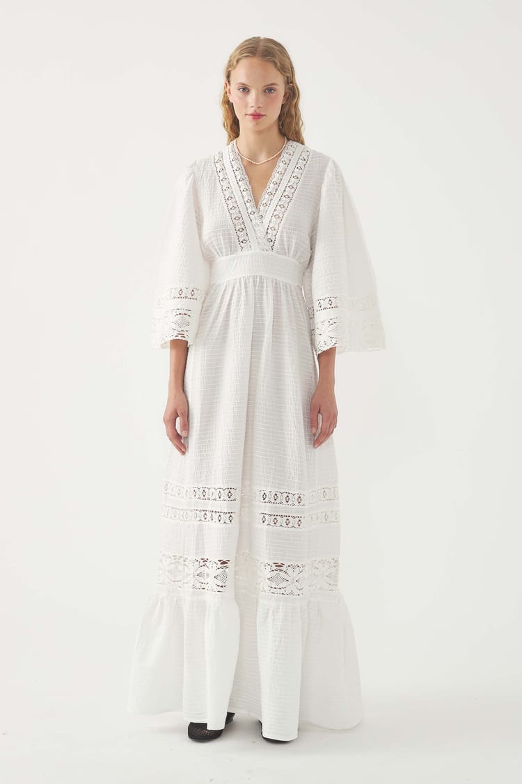 antik batik Robe longue Lena