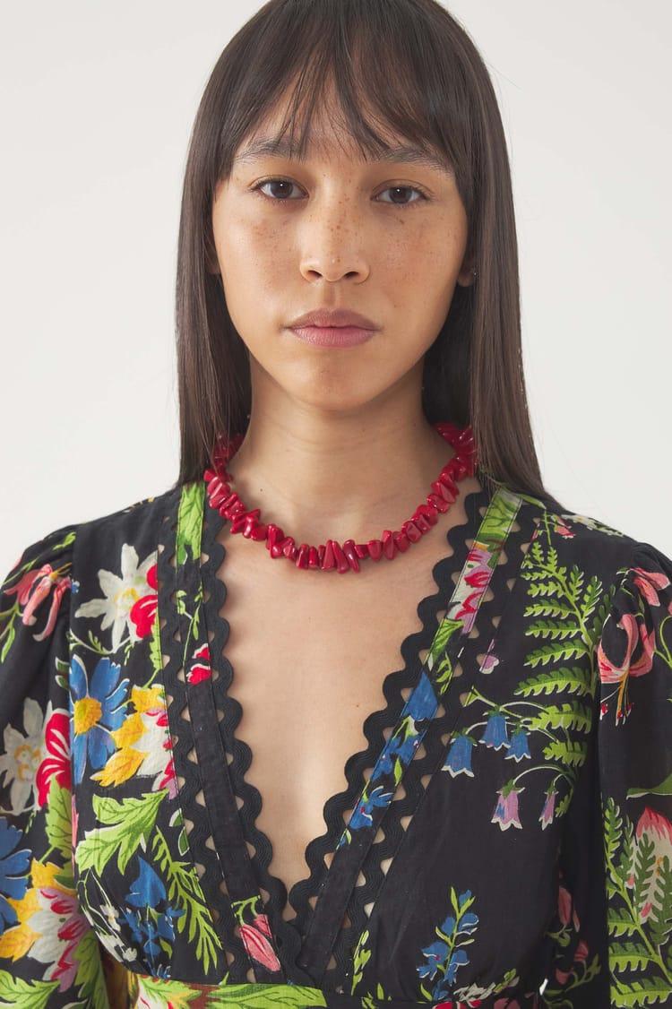 Antik Batik Robe Longue Lisa