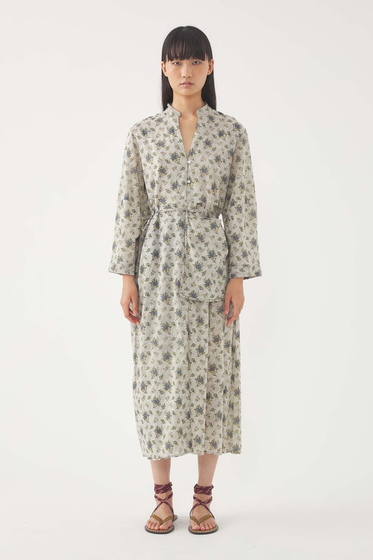 Antik Batik Robe Longue Pada