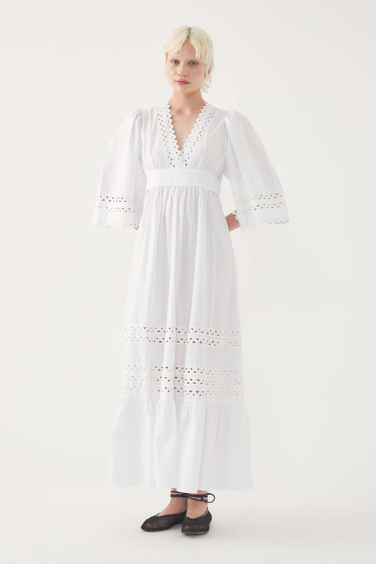 antik batik Robe longue Romie