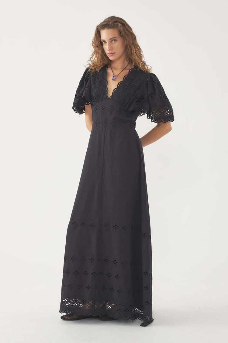 Antik Batik Robe Longue Vivian
