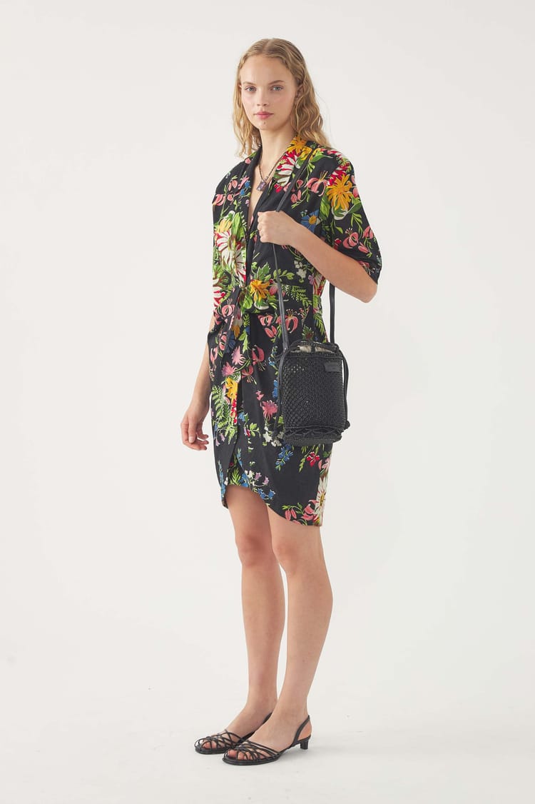 Antik Batik Robe Portefeuille Lisa