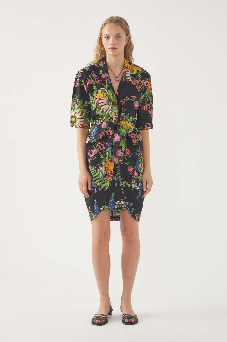 antik batik Robe portefeuille Lisa