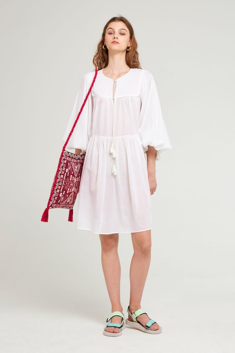 antik batik Sac à bandoullière en Coton tissé