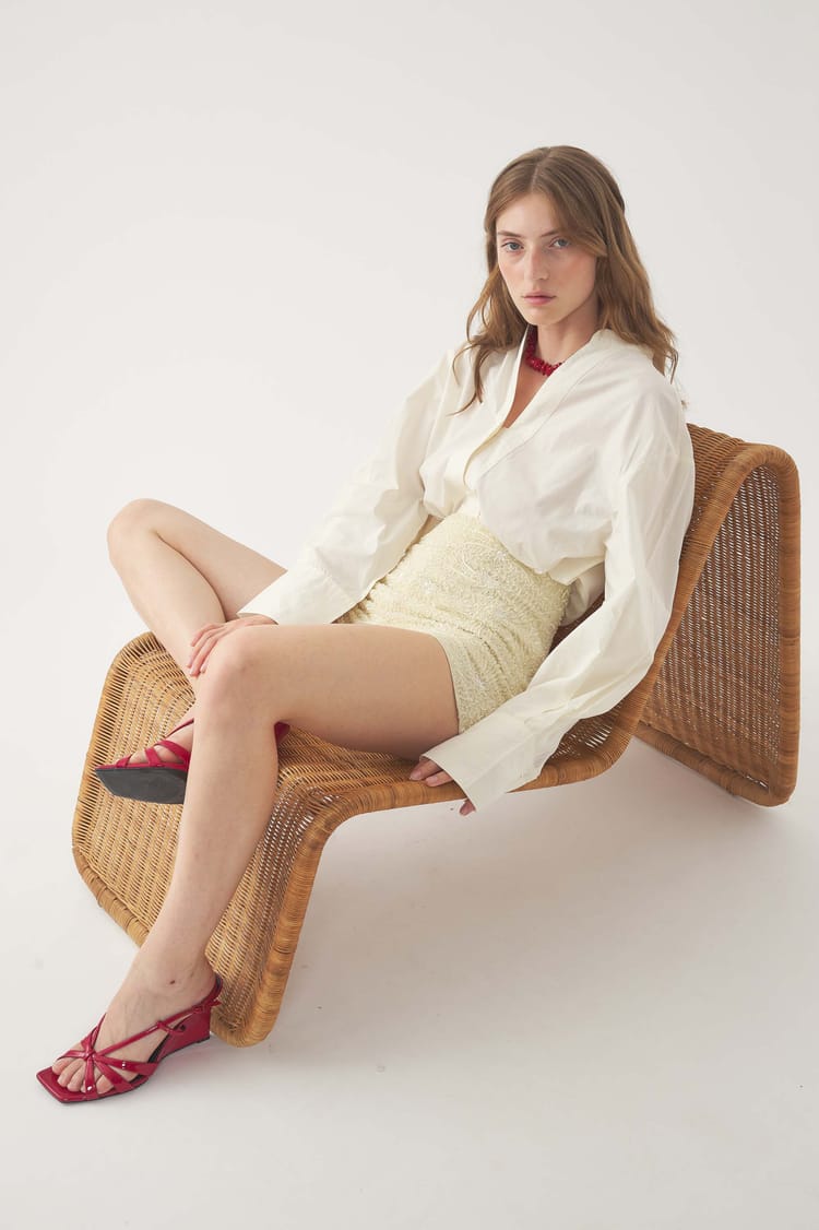 Antik Batik Short à Sequins Mahata