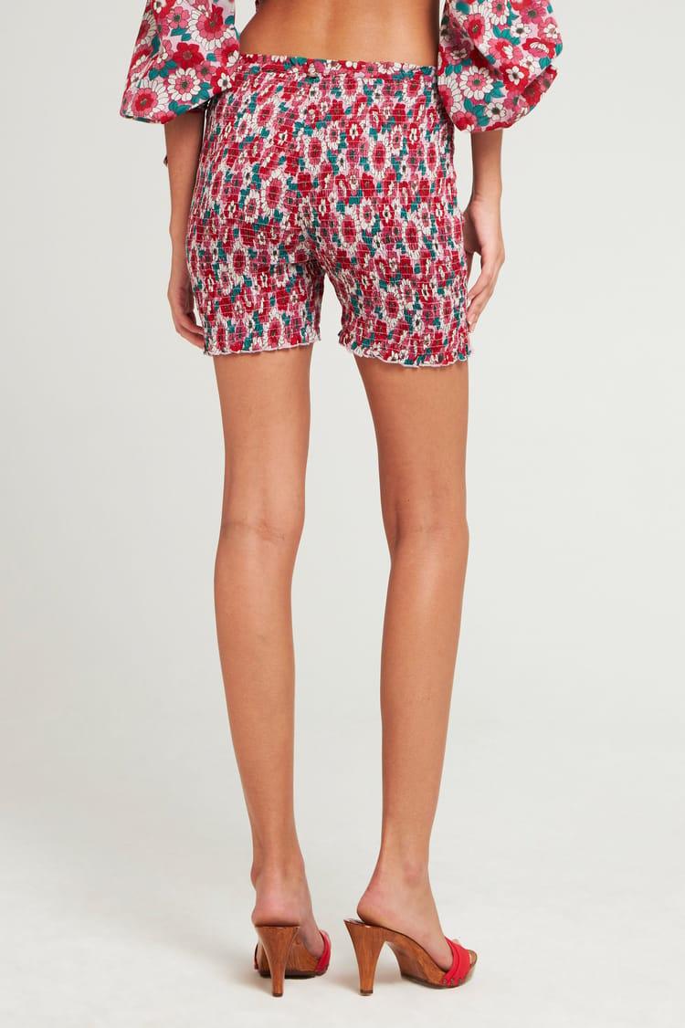 Antik Batik Short Smocké Fleuri