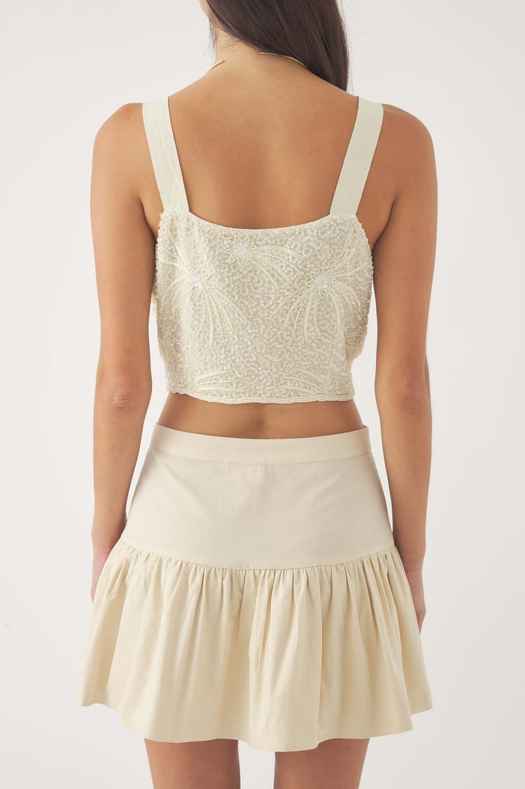 Antik Batik Top à Sequins Mahata